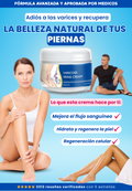 VARICOSE VEINS CREAM — Piernas sin várices, sin dolor, sin límites.